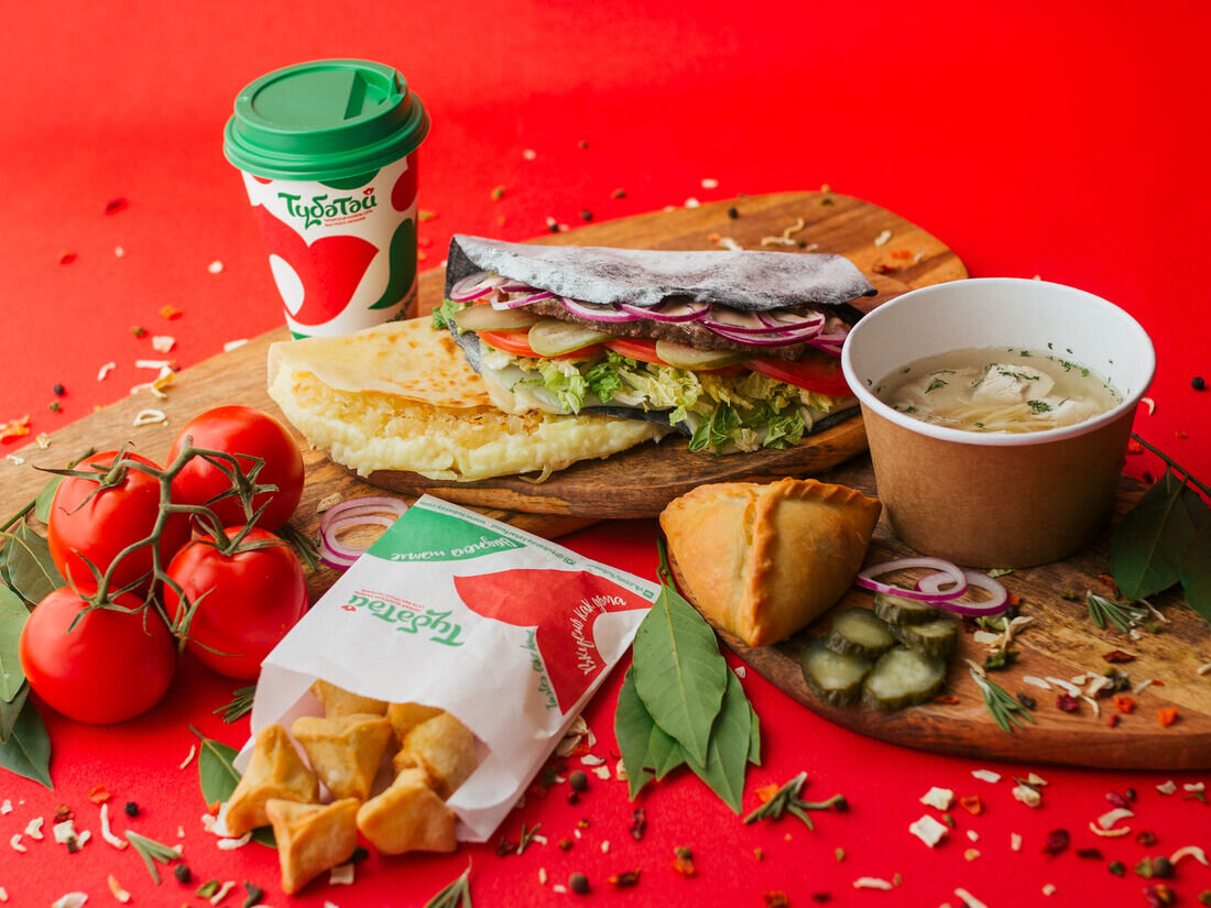 Продукция ресторана современной и традиционной татарской кухни «Тюбетей»