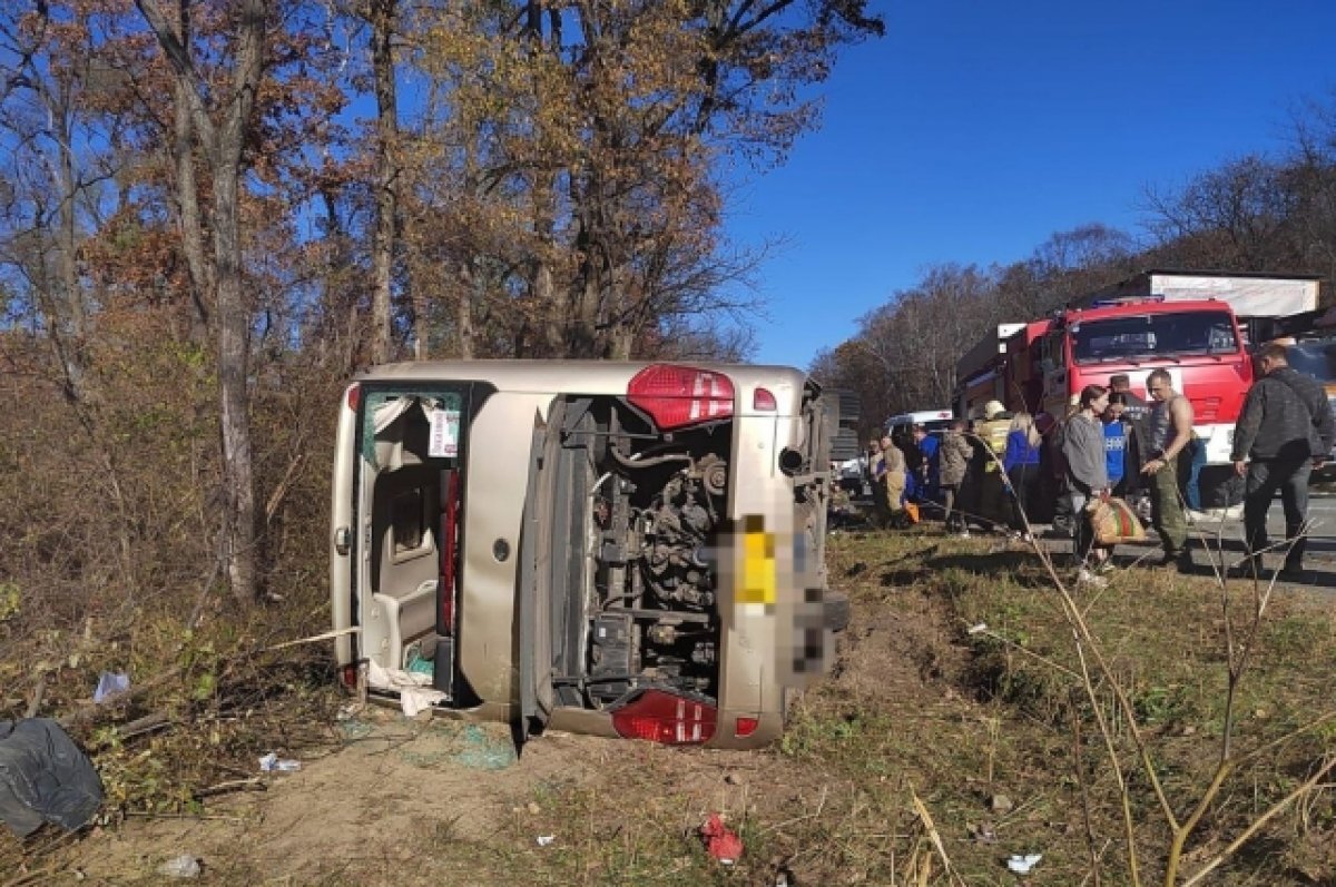    По факту ДТП с пассажирским автобусом в Приморье возбуждено уголовное дело