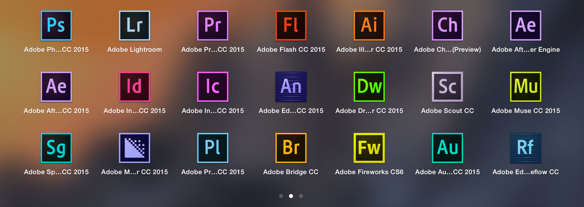 "Семья" Адобе, которая стала более доступной по цене, в отличие от того, что было даже лет 10 назад.