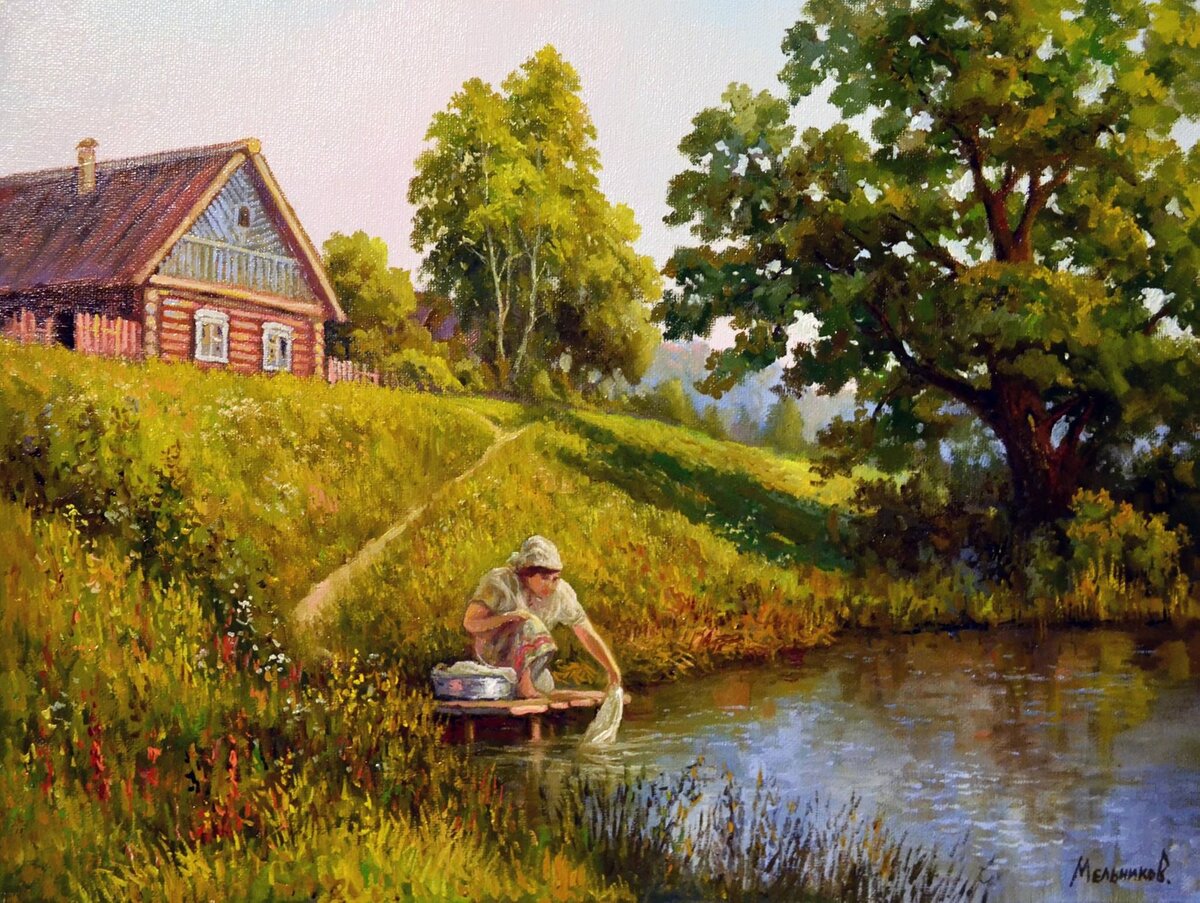 Художник Александр Мельников