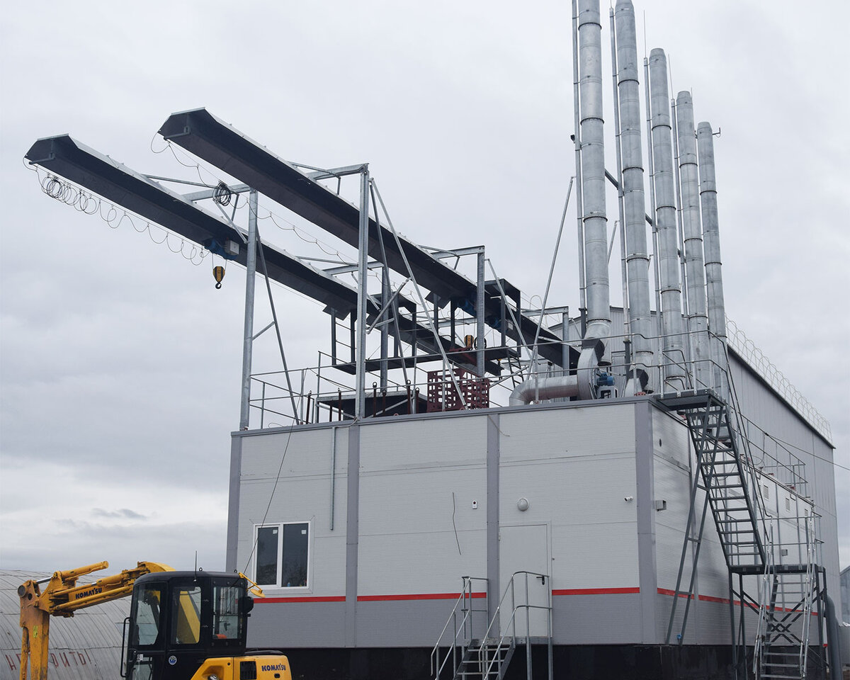 Компания Термооптима произвела запуск новой блочно-модульной котельной КМТ-7500 (7,5 МВт)