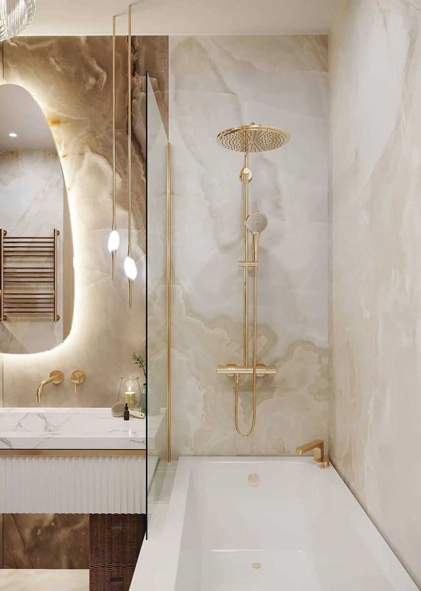 50 фото примеров дизайна интерьера ванной комнаты для квартир и загородных домов.-8