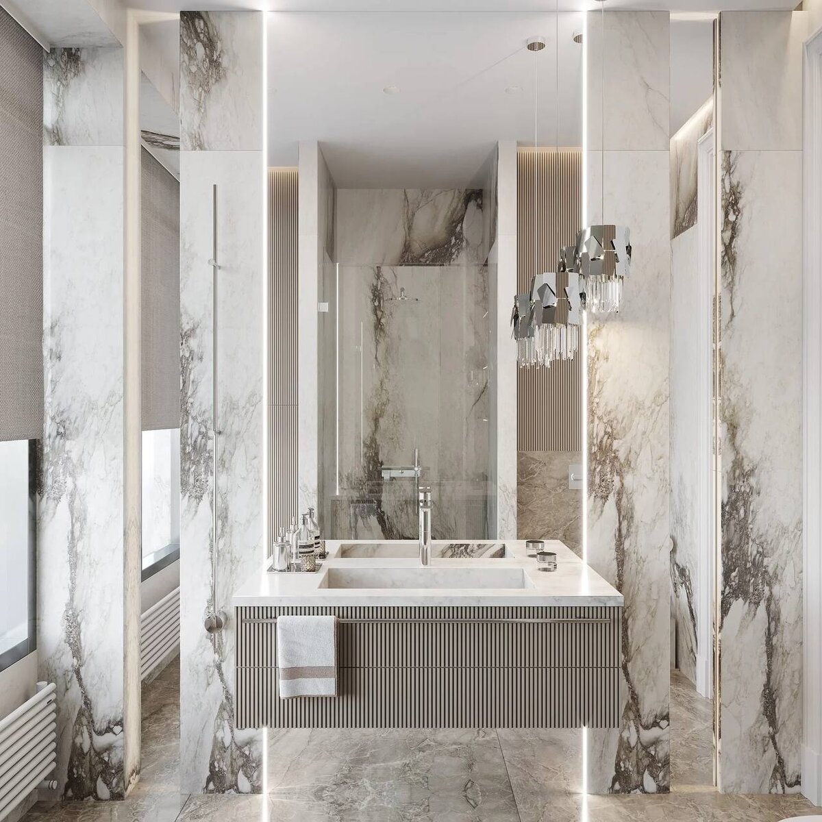 50 фото примеров дизайна интерьера ванной комнаты для квартир и загородных домов.-16