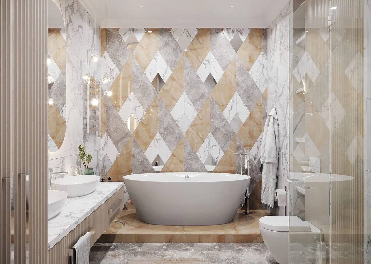 50 фото примеров дизайна интерьера ванной комнаты для квартир и загородных домов.-32