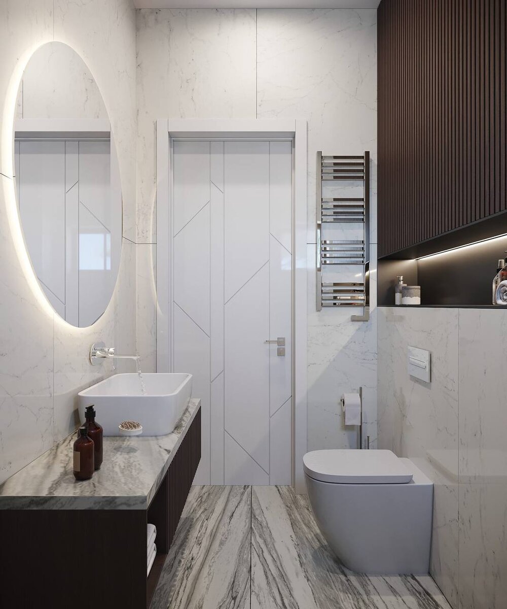 50 фото примеров дизайна интерьера ванной комнаты для квартир и загородных домов.-46