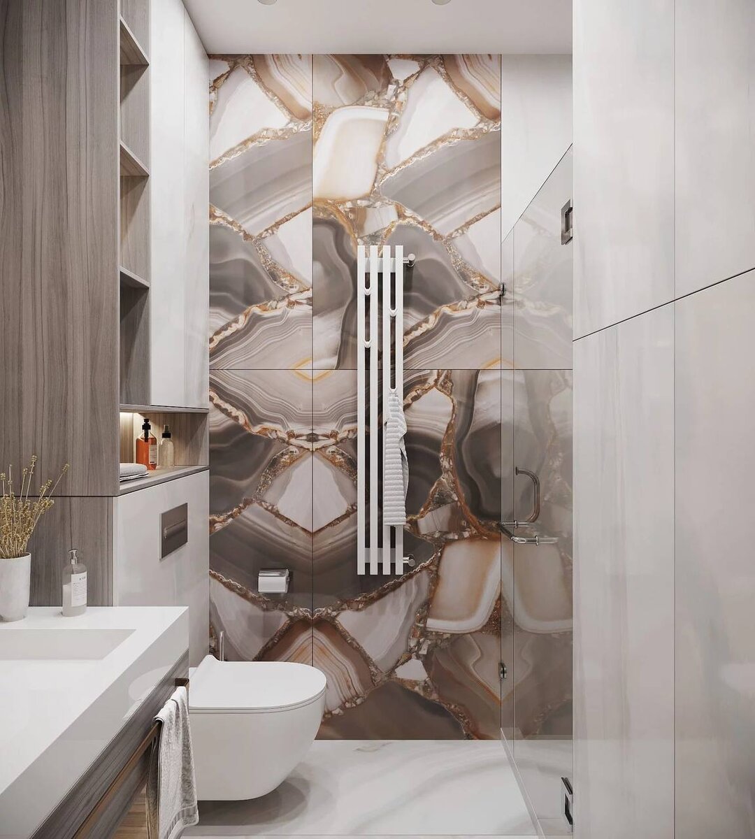 50 фото примеров дизайна интерьера ванной комнаты для квартир и загородных домов.-55