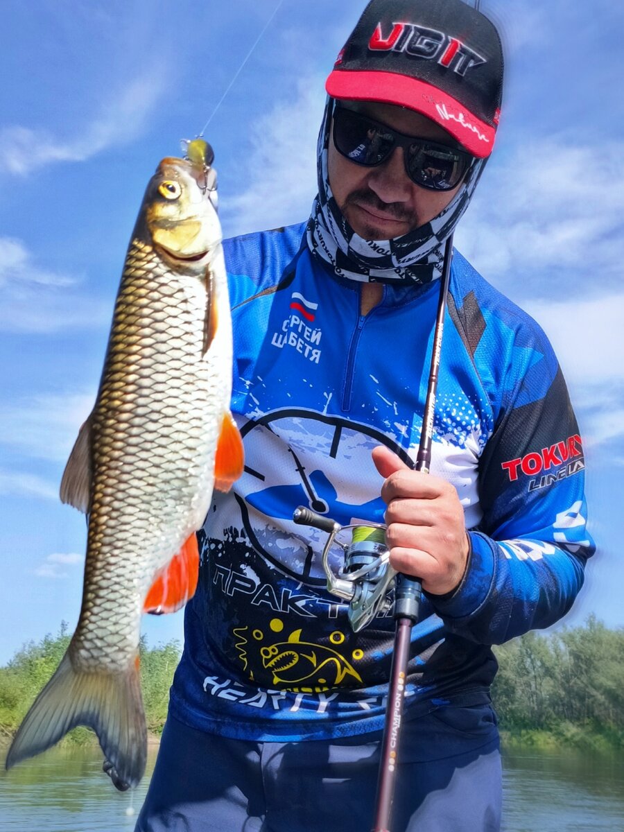 Кренки и голавль - стихия Backwater TDB-702L