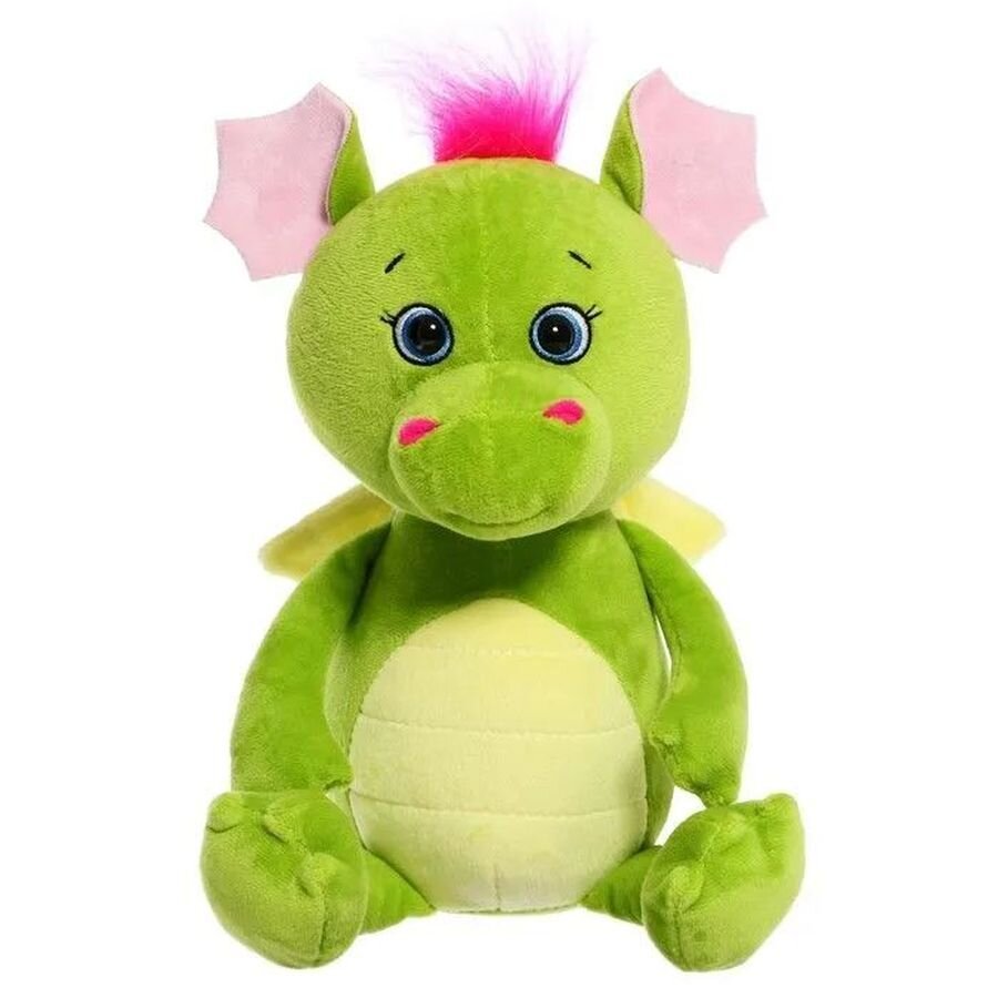 Мягкая игрушка Дракоша Uno, салатовый, 25 см