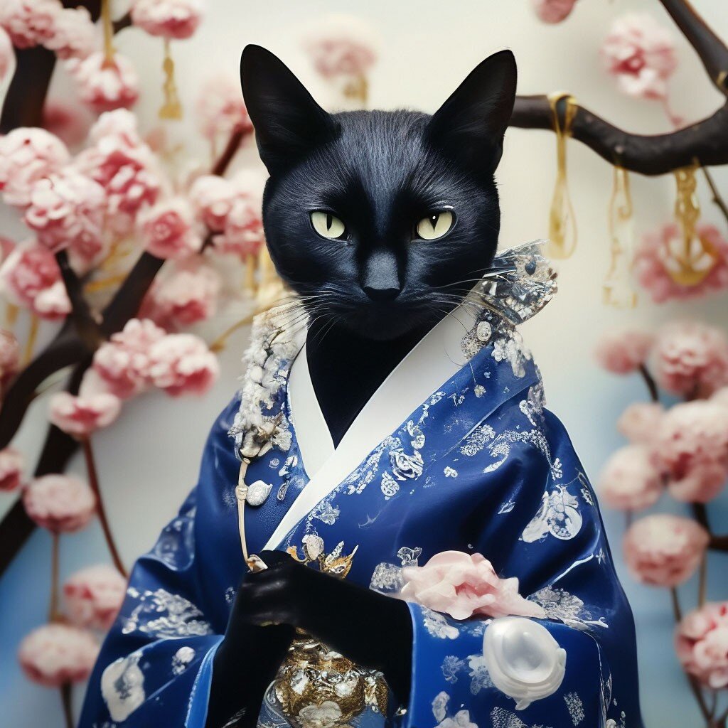 В японском колорите...