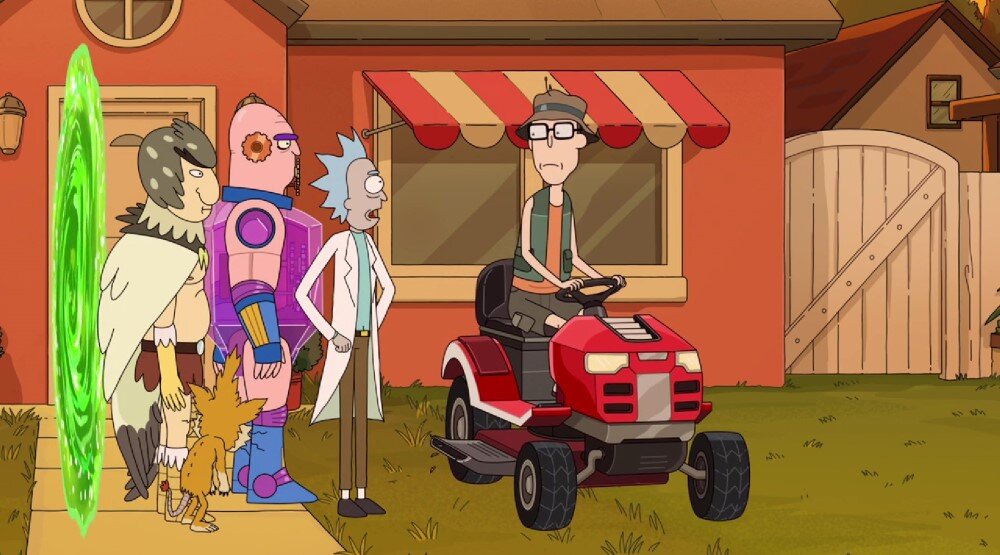     Кадр из 7 сезона мультсериала «Рик и Морти» (2023)