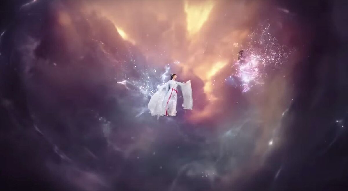 Сан Цзю и Мин Е. Скриншот из дорамы