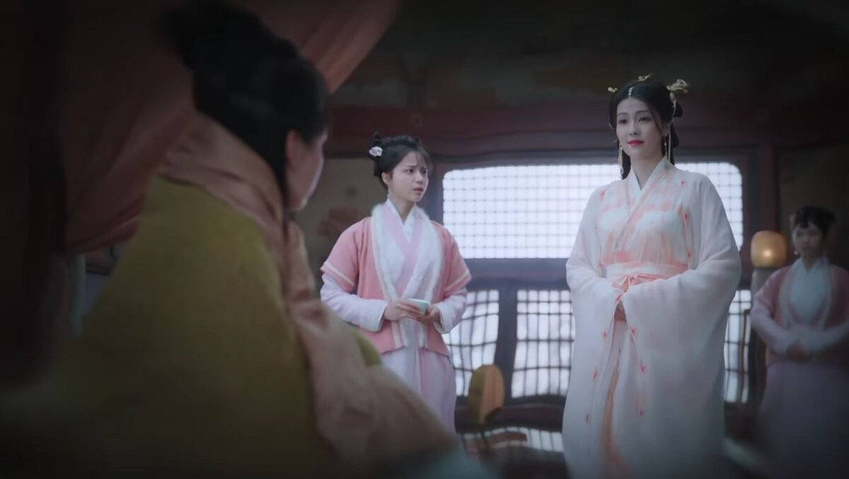 Е Сиу издевается над Бинчан. Скриншот из дорамы