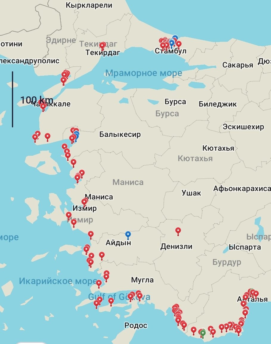 Наши планы в Турции