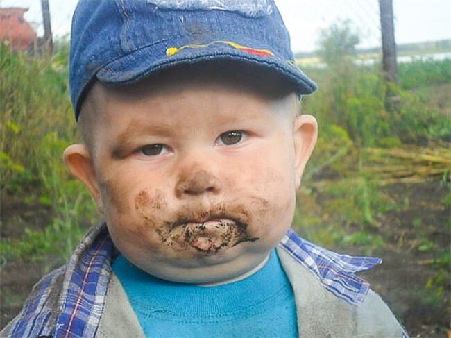 Примерно так я выглядел, когда познавал мир