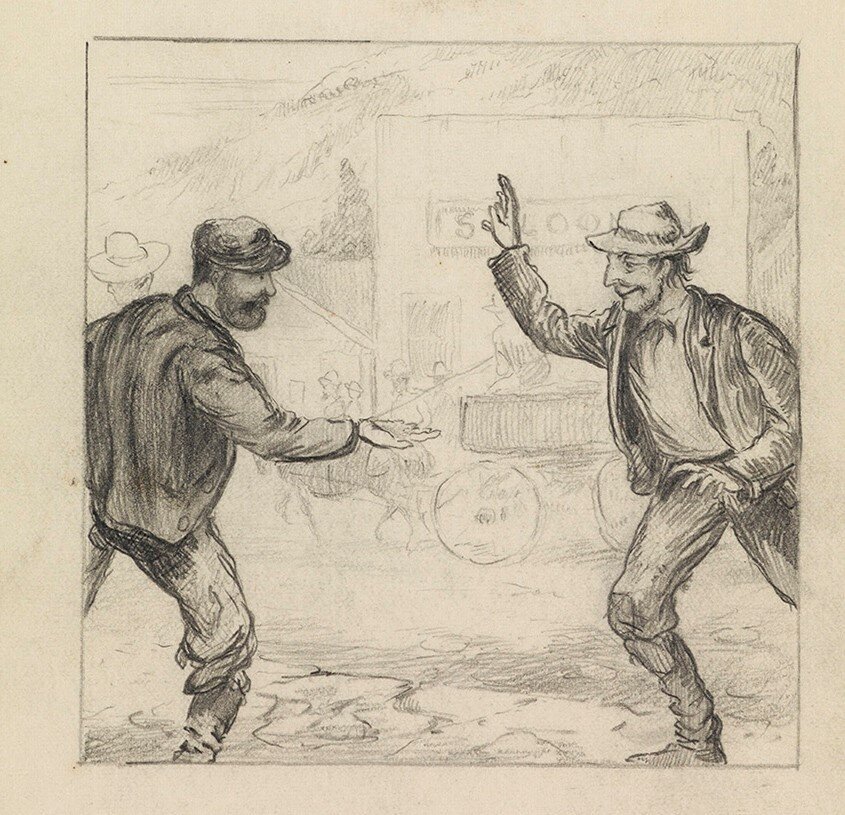 Встреча "врагов".