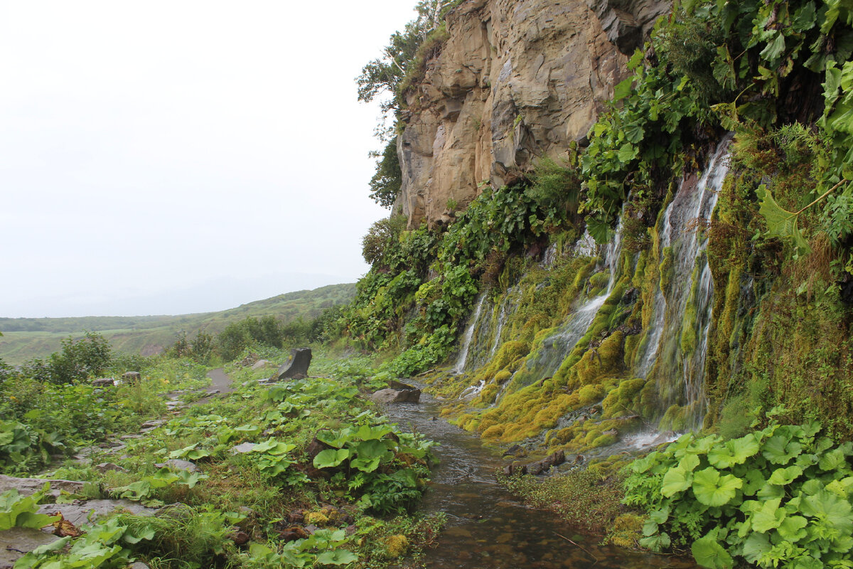 Водопад девичьи косы Итуруп