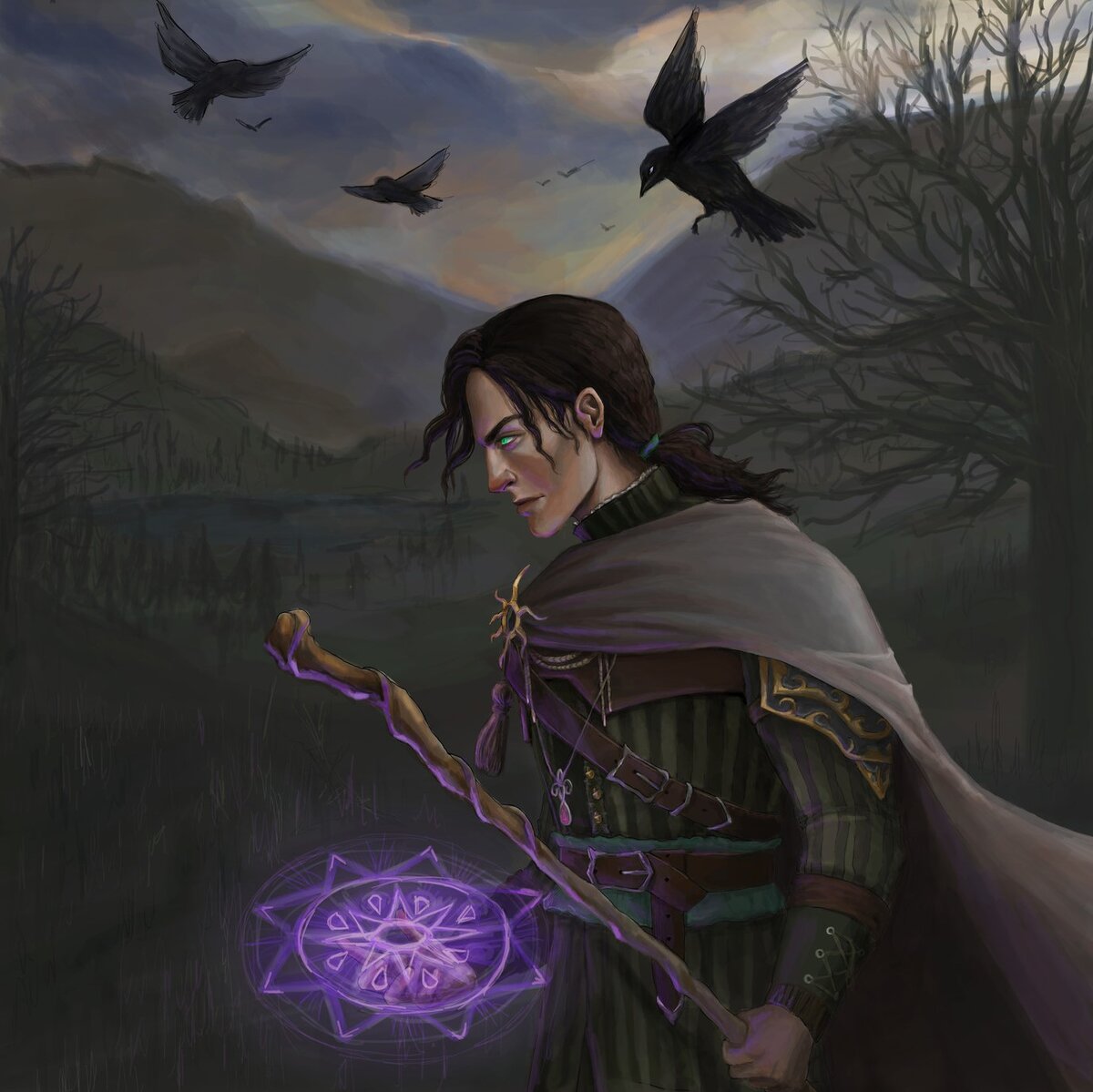 Вильгефорц (арт Esther Schrader, ArtStation).