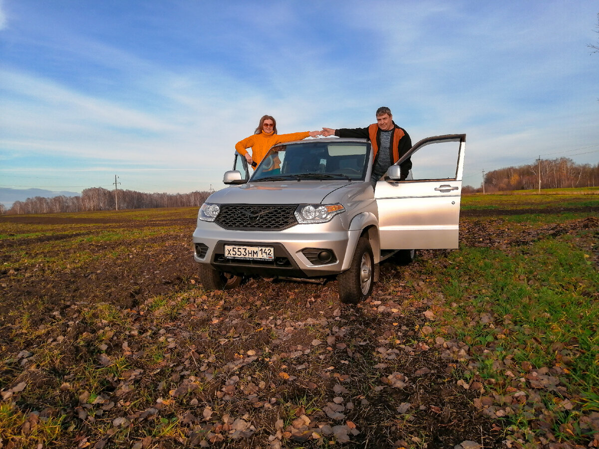 И это наша первая поездка на новом автомобиле - тест-драйв прошел на 5+