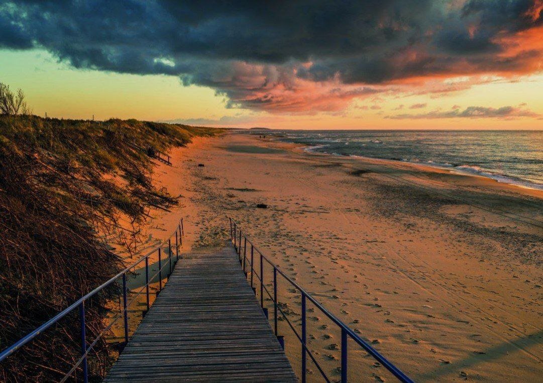 Берег Балтики. Русская Европа. Светлогорск. Зеленоградск. Янтарный. Куршская коса.
