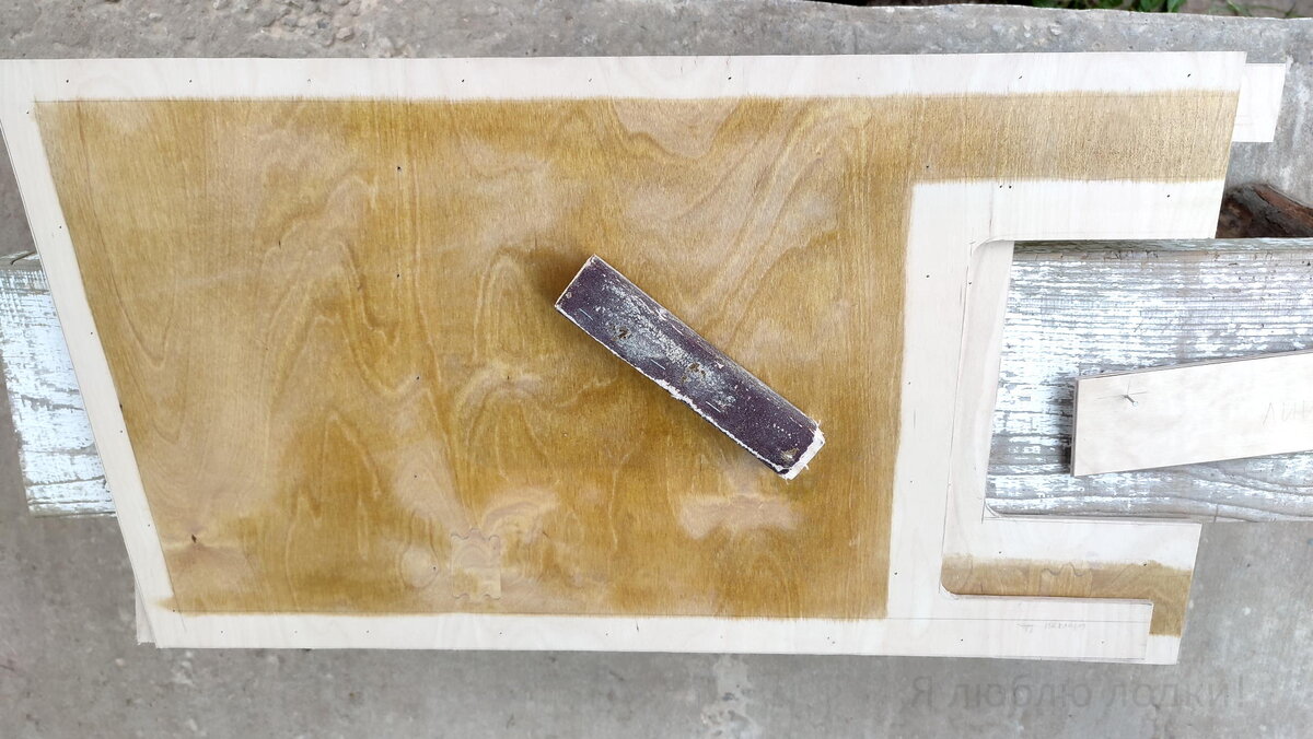 Правая половина палубной обшивки кормы (галерея фото)