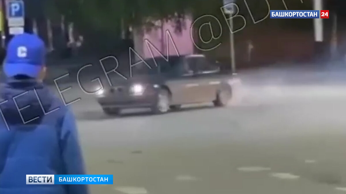    Сотрудники ГИБДД задержали водителя BMW, который устроил дрифт в центре Уфы