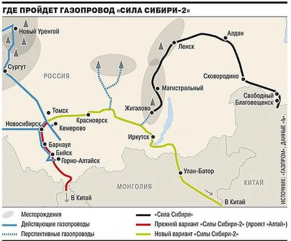 Путь газа. Маршрут газопровода сила Сибири 2 через Монголию. Проект сила Сибири 2 через Монголию. Сила Сибири 2 схема газопровода. Схема газопровода через Монголию в Китай.