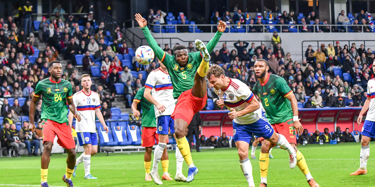 Россия - Камерун: 1:0