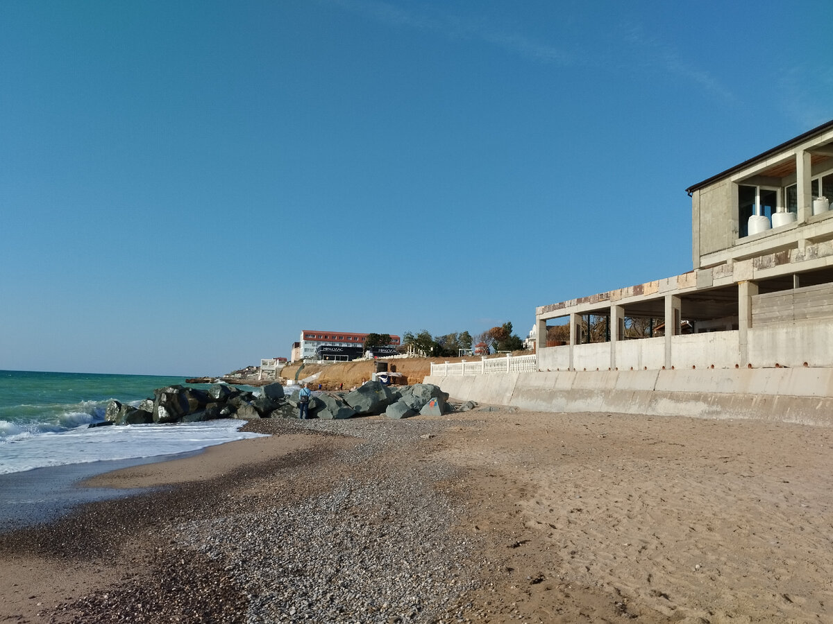 Пляж в Николаевке