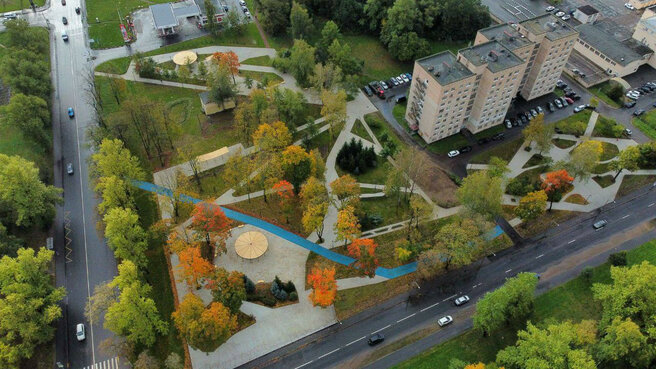 Часть парка, по которой мы бродили в этот раз. Фото из новостей