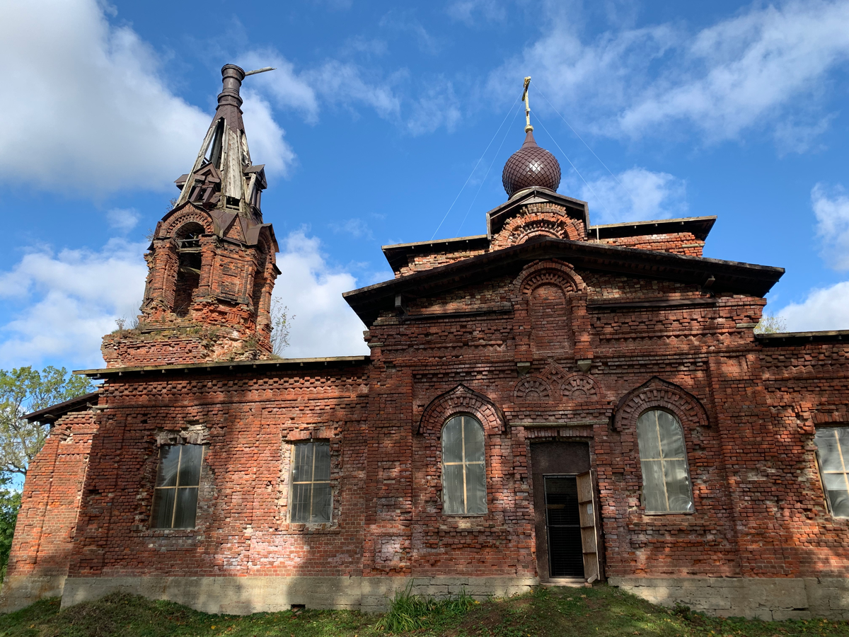 Церковь Георгия Победоносца в Ратчино - самая душевная церковь  Ленинградской области | От Питера до… | Дзен