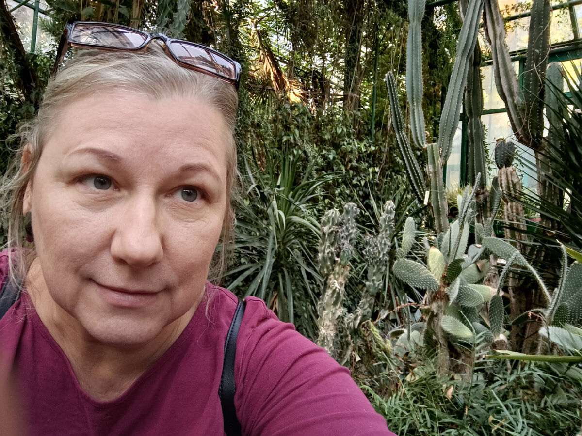 Ботанический сад Ташкента. Оранжерея.