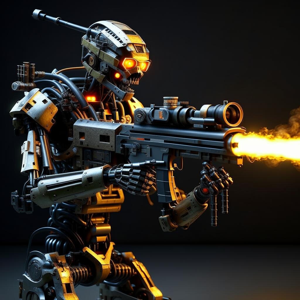 Робот - убийца. Dall-E3*