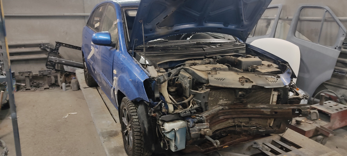 После таких ДТП необходима заправка.