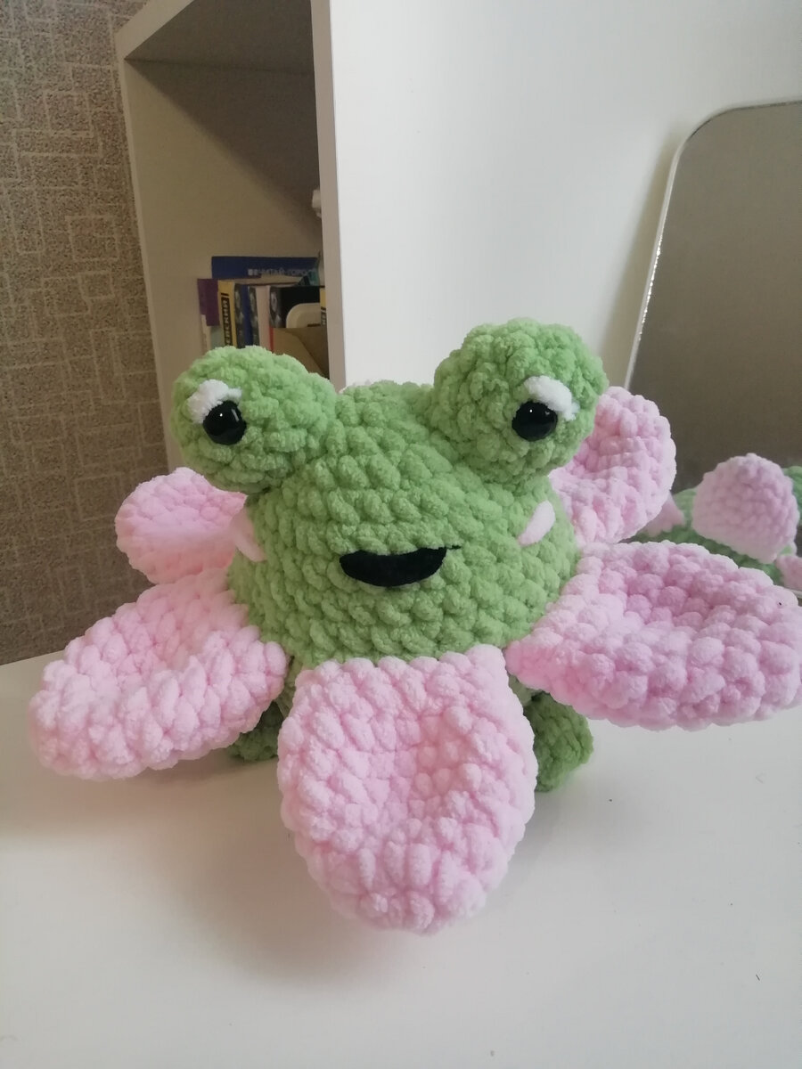 Моя первая игрушка крючком. 