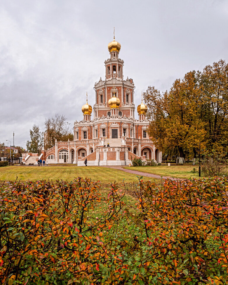 Храм покрова в филях нарышкинское барокко - 63 фото