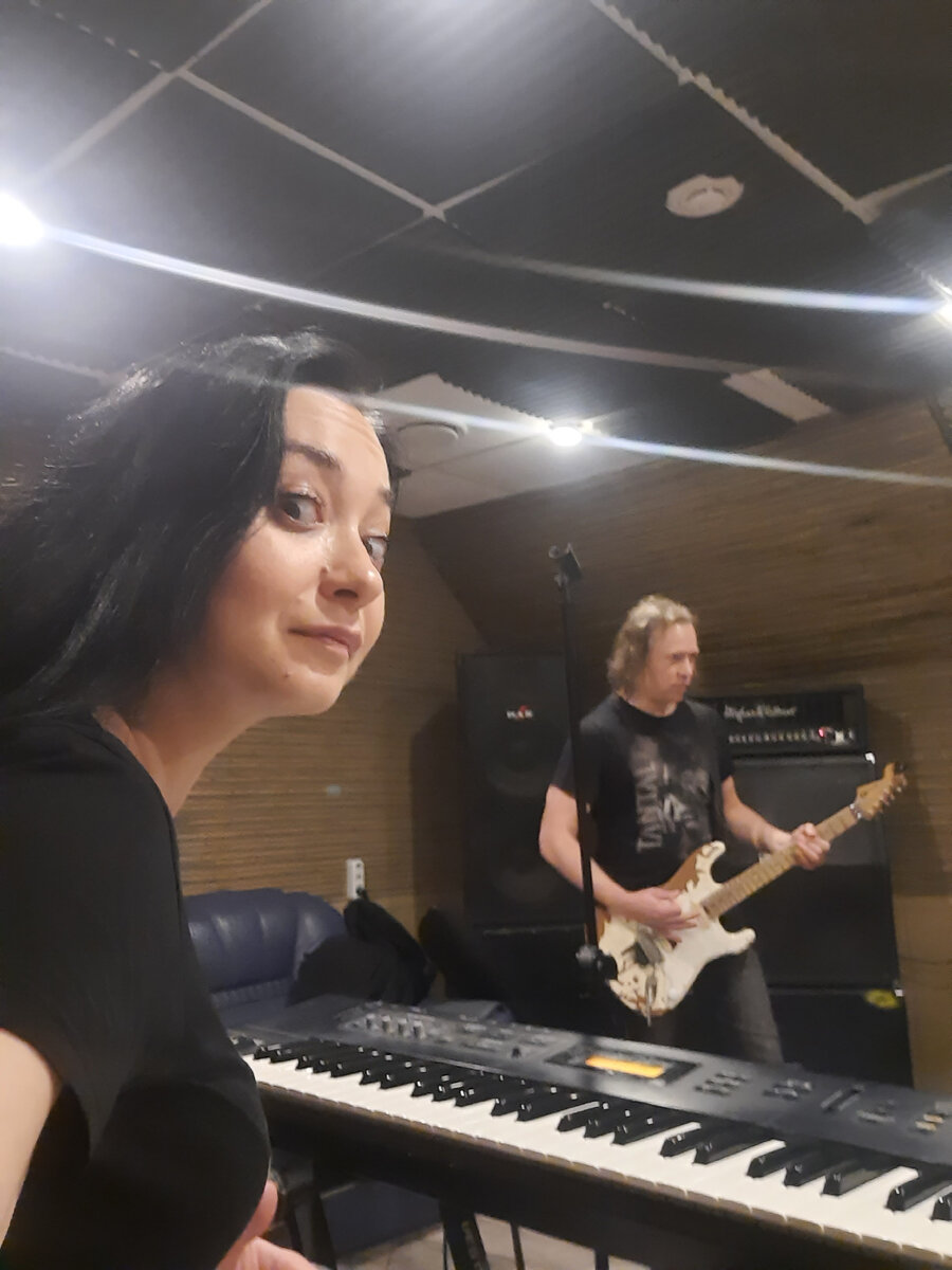 Фоточка: "Тетя Фуф Big Powermetal Show делает", в это воскресенье с репетиции