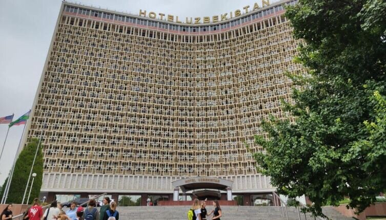    Отель «Узбекистан» в Ташкенте Фото: В. Голубков, личный архив