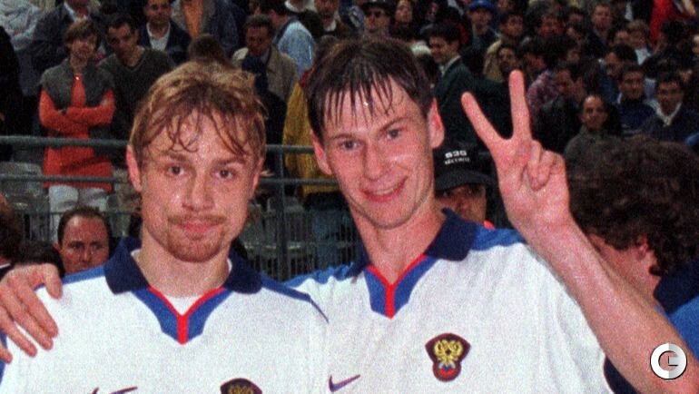 Валерий Карпин и Егор Титов. 