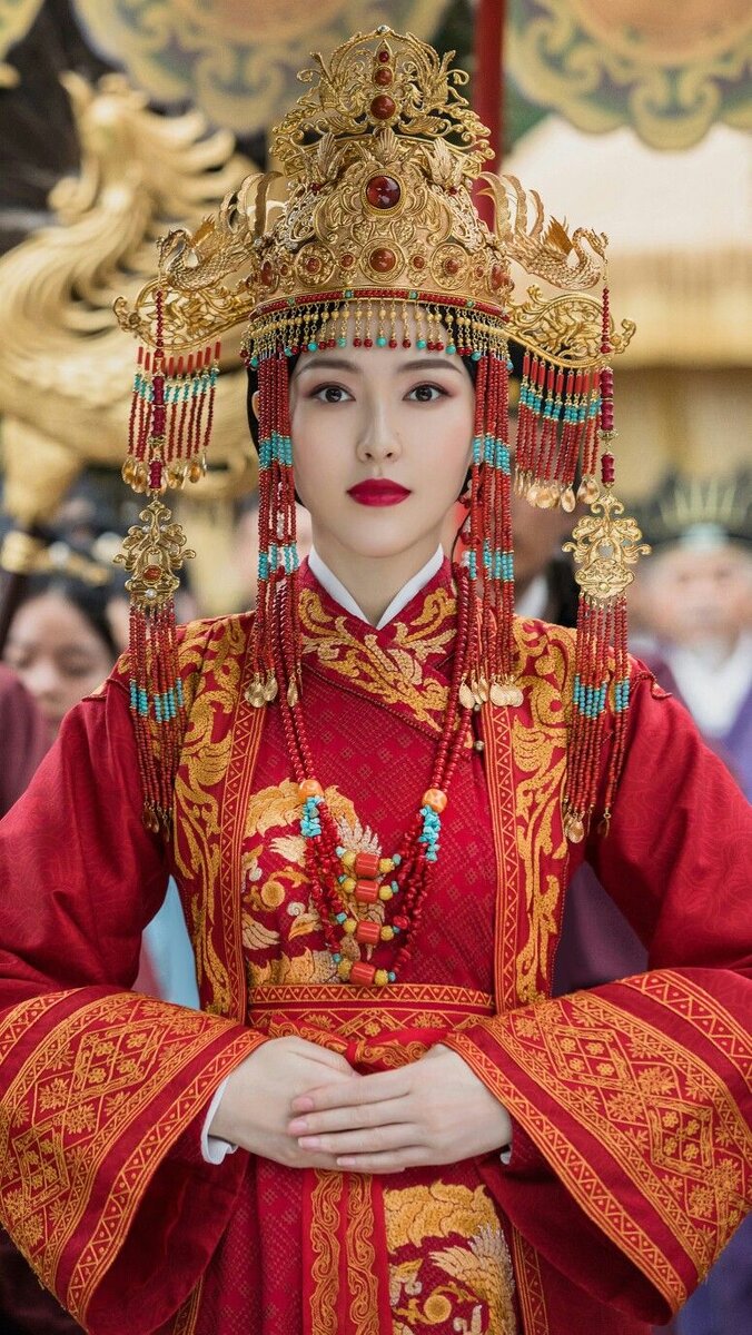 Сяо Яньянь императрица империи Ляо. Кадр из сериала Легенда о Сяо Ча