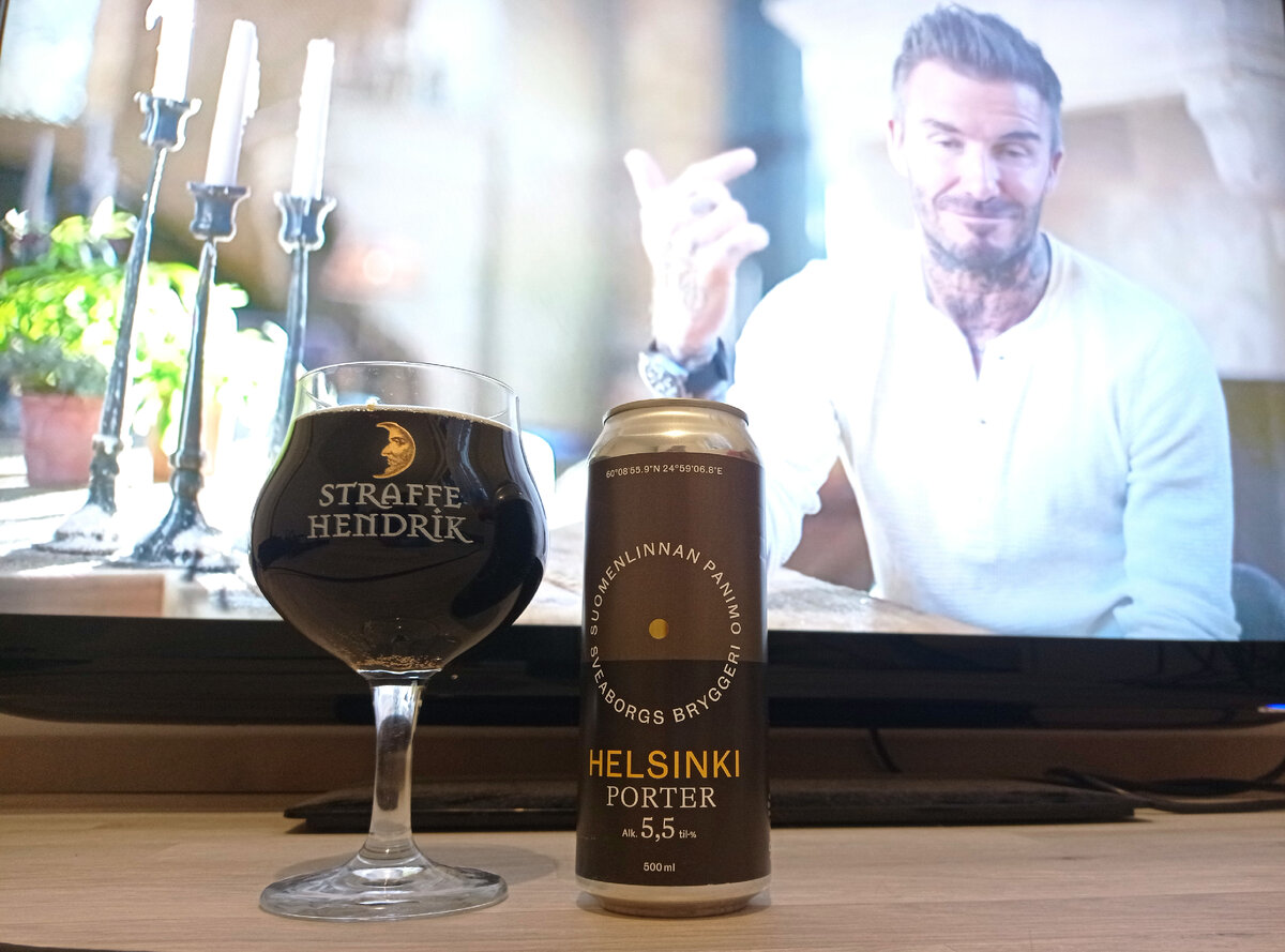 Helsinki Porter в бокале. Фото автора