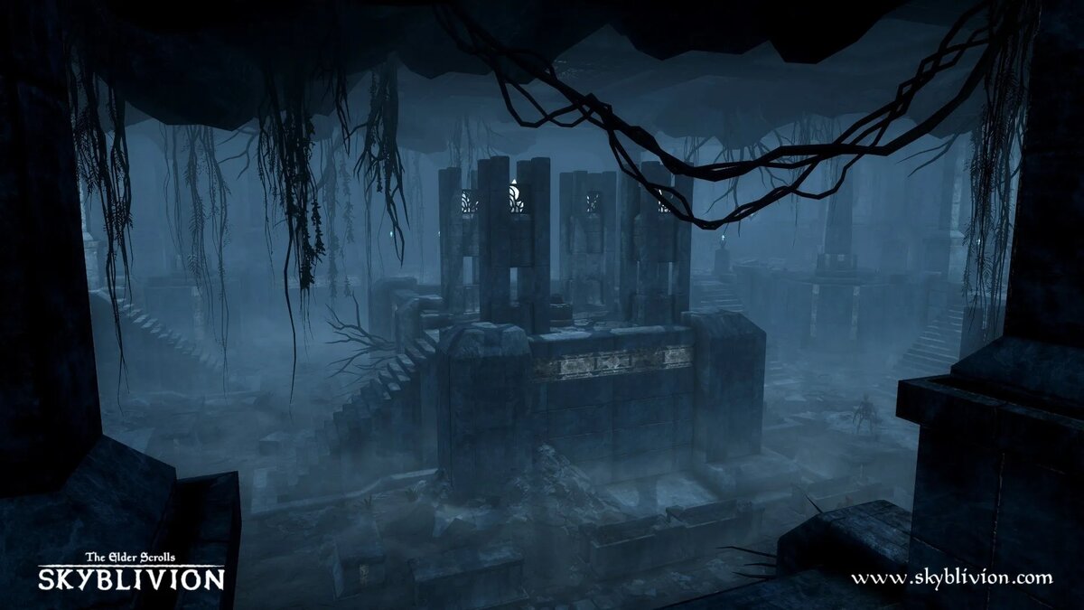    Берегите олдскулы. Авторы Skyblivion показали обновлённые руины айлейдов