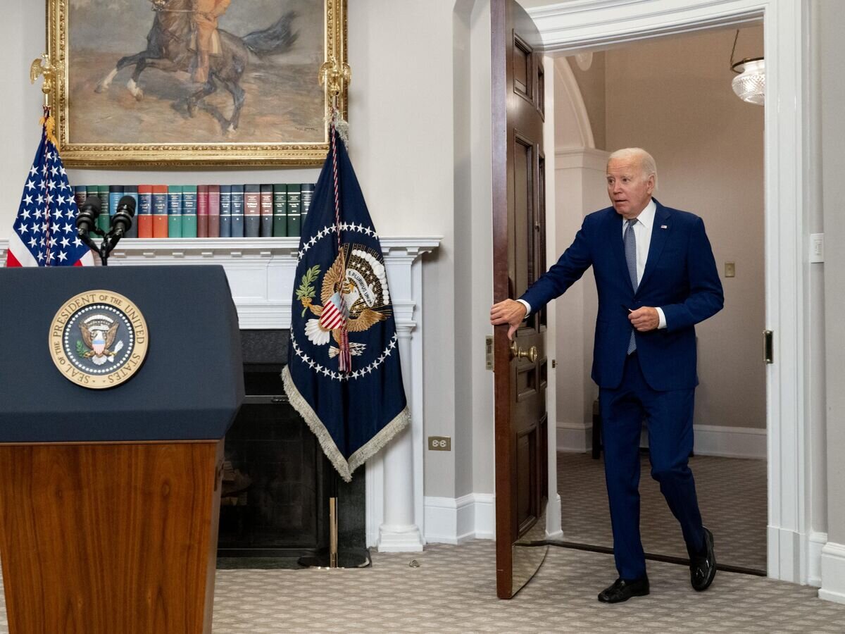    Президент США Джо Байден© AFP 2023 / SAUL LOEB