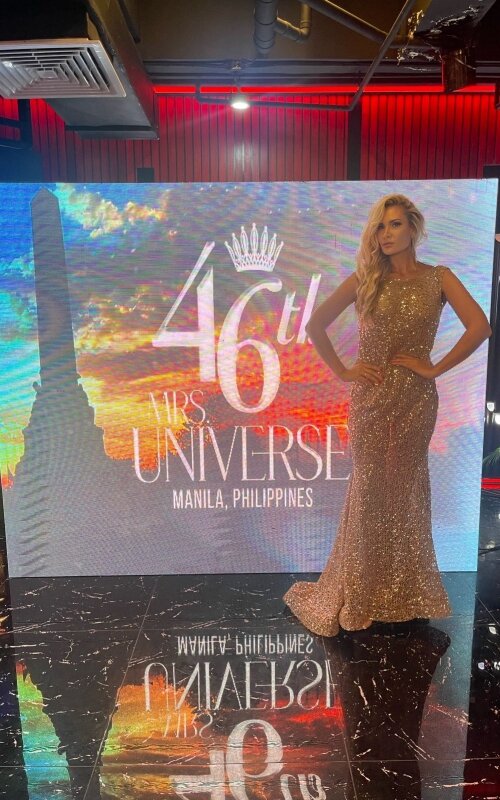    Красноярка представляла целый континент – «Миссис Евразия». Фото: Из личного архива/ Екатерина Никитина