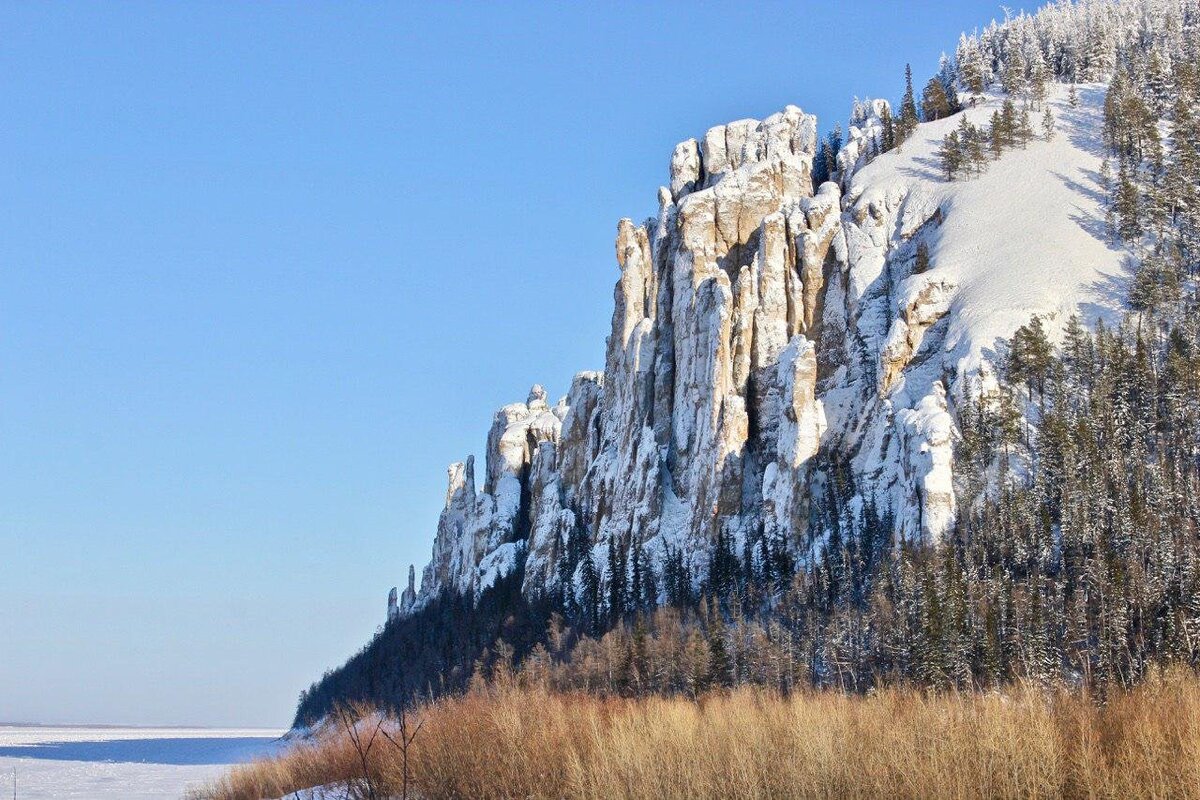 река лена столбы