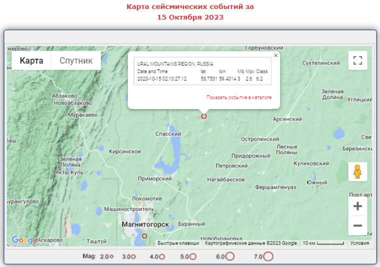    Места двух землетрясений находятся в 40 километрах друг от друга
