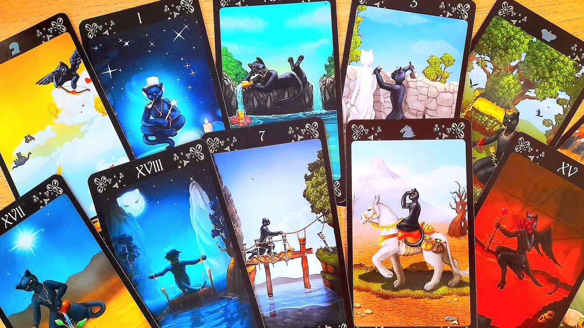 Большой расклад на Таро Черных Котов