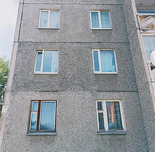 дом в Сортавала, отделанный мраморной крошкой, фото взято из свободного доступа в интернете