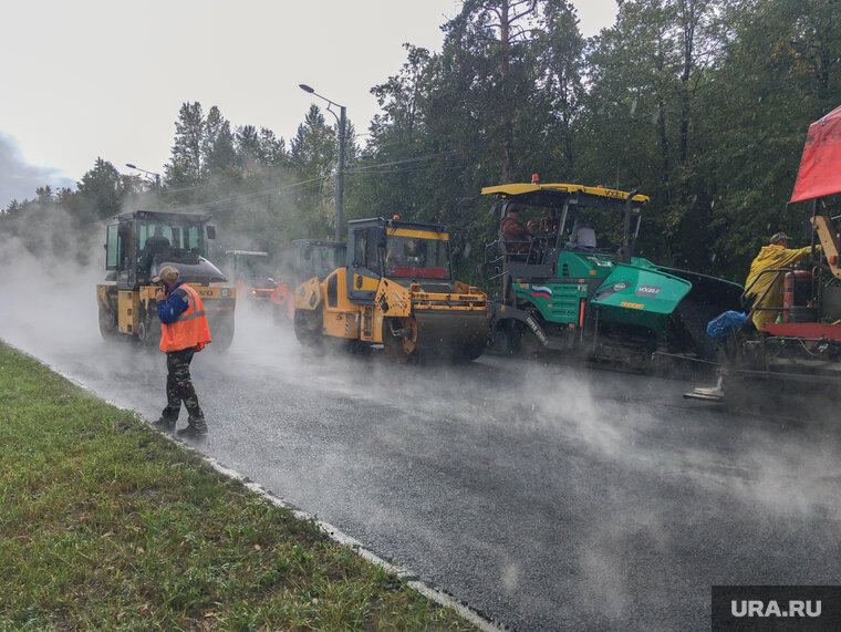    Ремонт дороги должны завершить в октябре