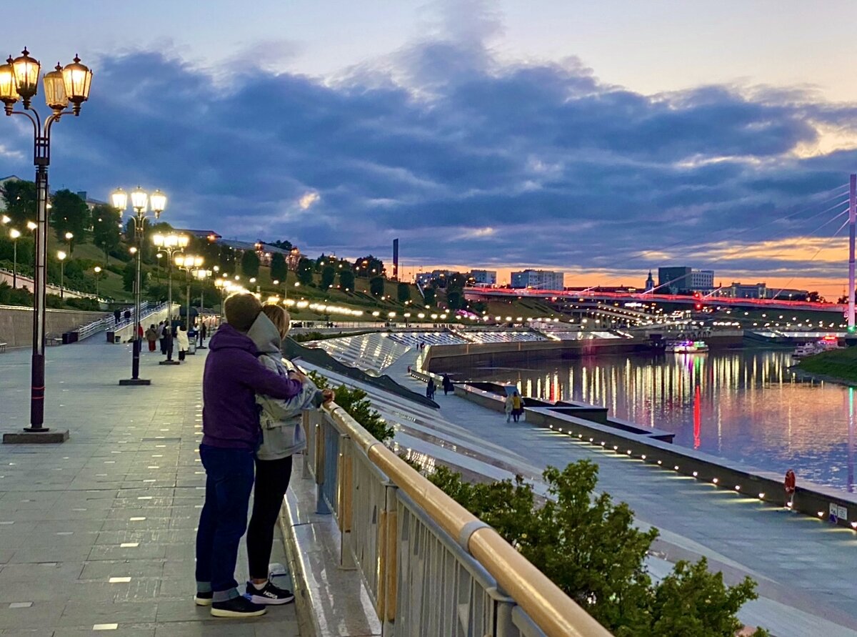 Тюмень, набережная май 2023, фото автора.