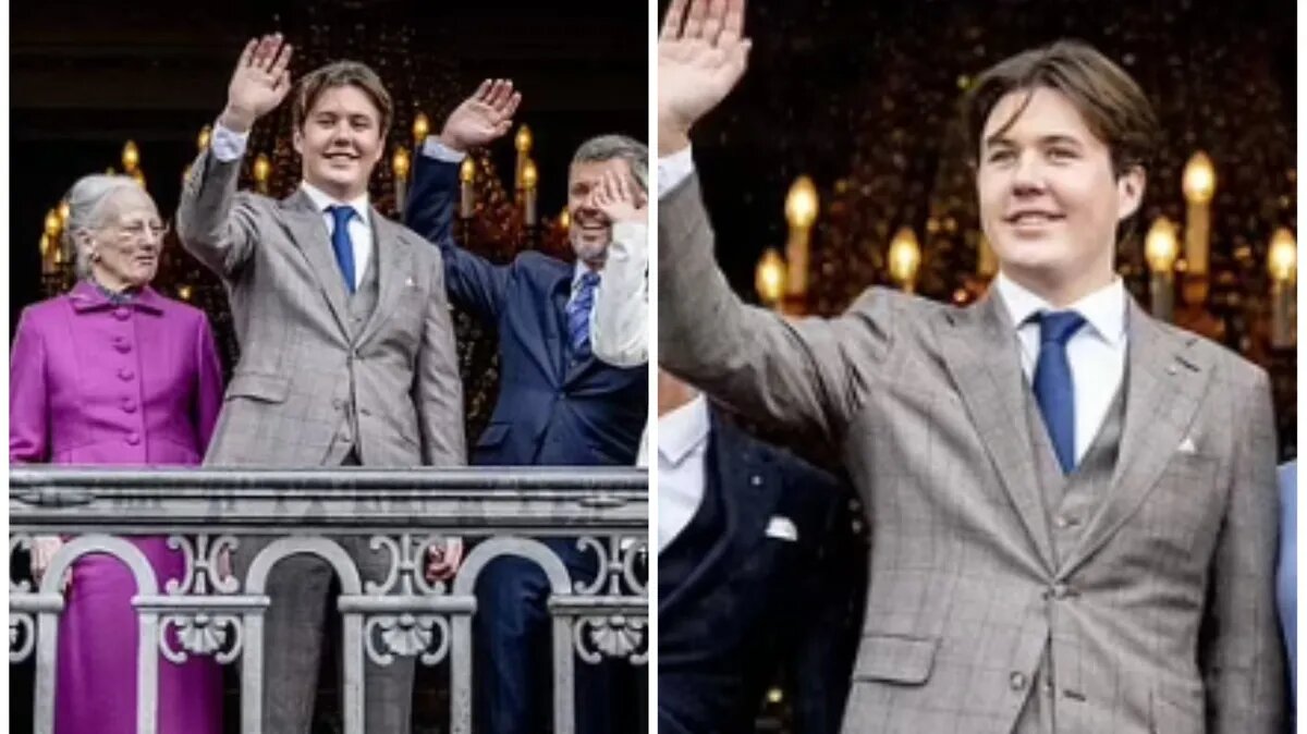 Принц Дании Кристиан. Коллаж: dailymail.co.uk / dailymail.co.uk